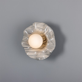 Rivale Marbled Wall Light